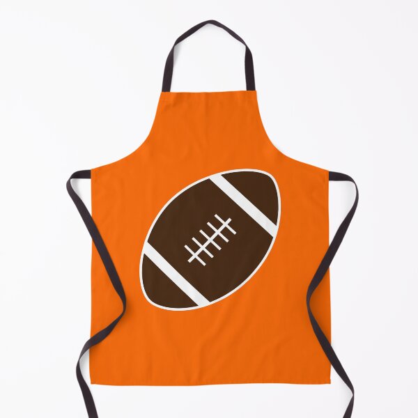 Item preview, Football with Orange Background Design designed and sold by beccaveedesigns.