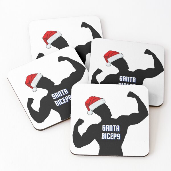 Item preview, Santa biceps true workout designed and sold by GrafDot.