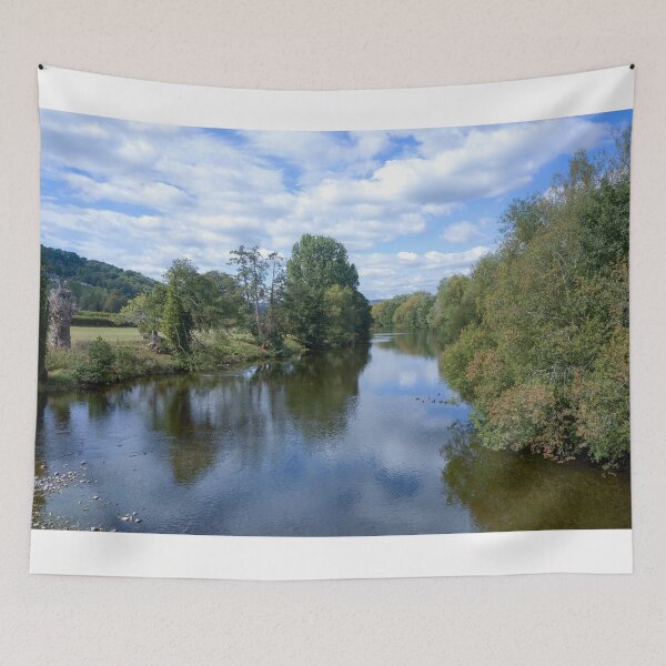 Item preview, The River Usk as it passes through Crickhowell designed and sold by VnGphoto.