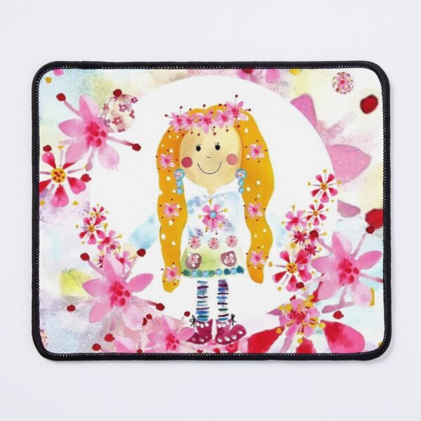 Item preview, Akura Beautiful Sakura Girl.   Watercolour Collage designed and sold by DefaultOneWorld.