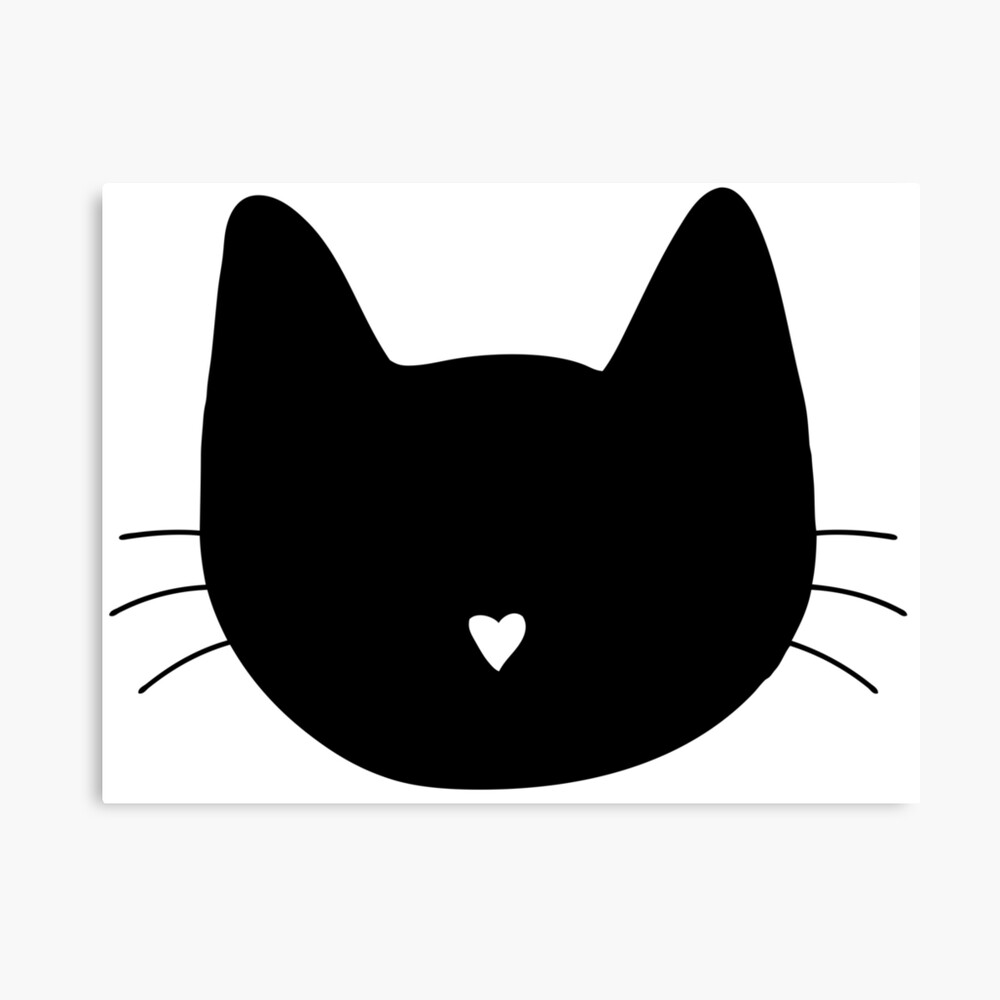 Impression Photo Nez De Coeur De Chat Par Danaandthebooks Redbubble