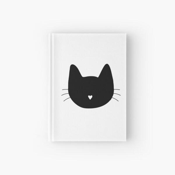 Nariz de corazón de gato Cuaderno de tapa dura