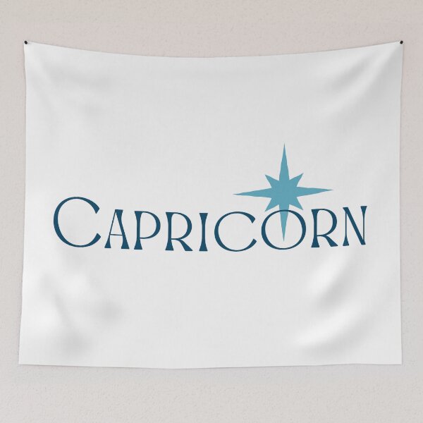 Item preview, Capricorn Astrological Sign With Stars designed and sold by Hellofriendco.