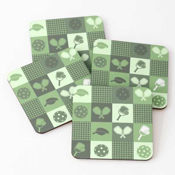 Item preview, Pickleball Patchwork Pattern designed and sold by Coffee Lifestyle.