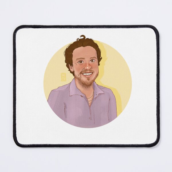 Item preview, Joseph Quinn fan art in lilac shirt  designed and sold by nickforoart.