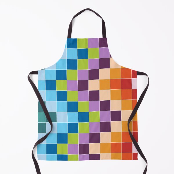Item preview, Colorful Squares Geometric designed and sold by Kelly Dietrich Mandala & Fractal Art.