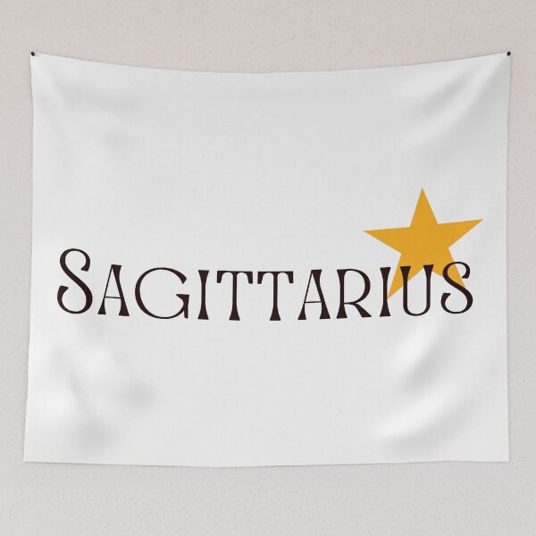 Item preview, Sagittarius Zodiac Sign with Star designed and sold by Hellofriendco.