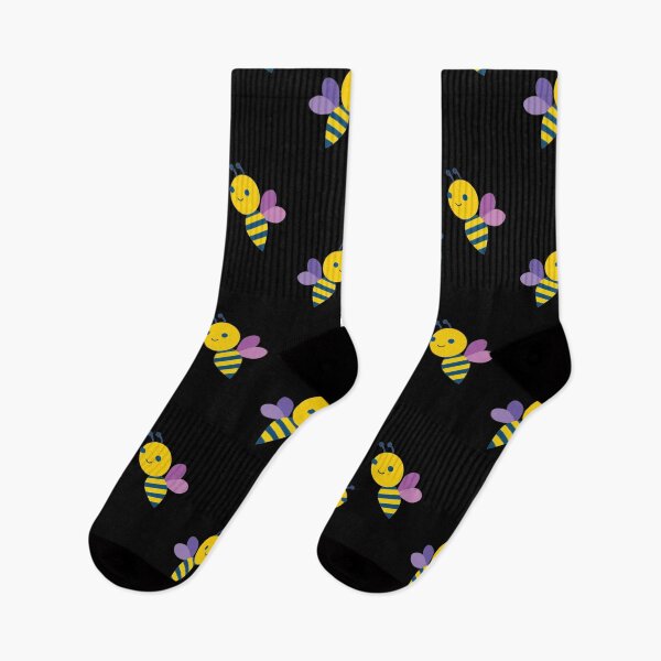 Item preview, Two Funny Bee on black designed and sold by Pavnud.