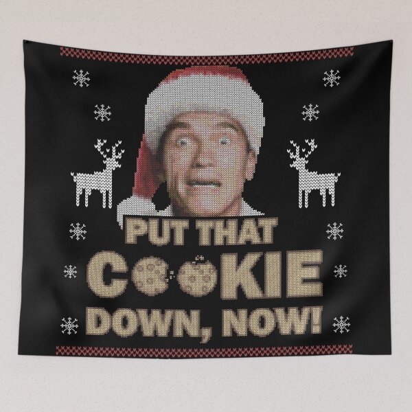 Item preview, funny cookie all the way ugly sweater designed and sold by JustineBurn.