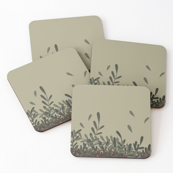 Item preview, Holly & Leaves designed and sold by Madelyn Sher.