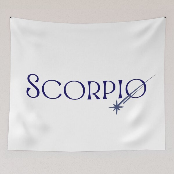 Item preview, Astrological Sign of Scorpio with Shooting Star designed and sold by Hellofriendco.