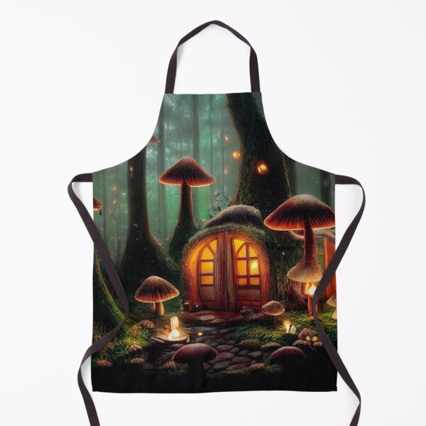 Item preview, Forest cabin with fairytale magic - Fantasy dream designed and sold by Monkyra.