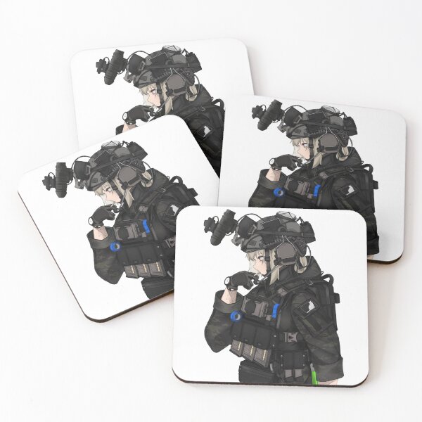 Item preview, Military Anime Girl designed and sold by kittiescuties.
