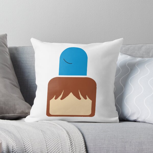 Mac & Bloo Throw Pillow
