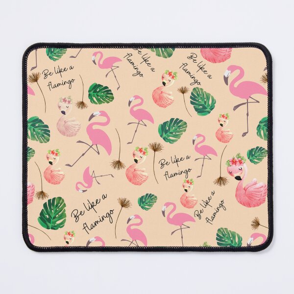 Item preview, Be like flamingoes | gift for bird lovers | flamingo design designed and sold by Arteartz.