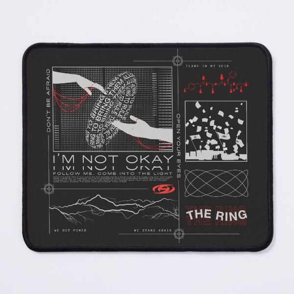 Item preview, ATZ The Ring - Versión gris roja designed and sold by GingerDesigner.