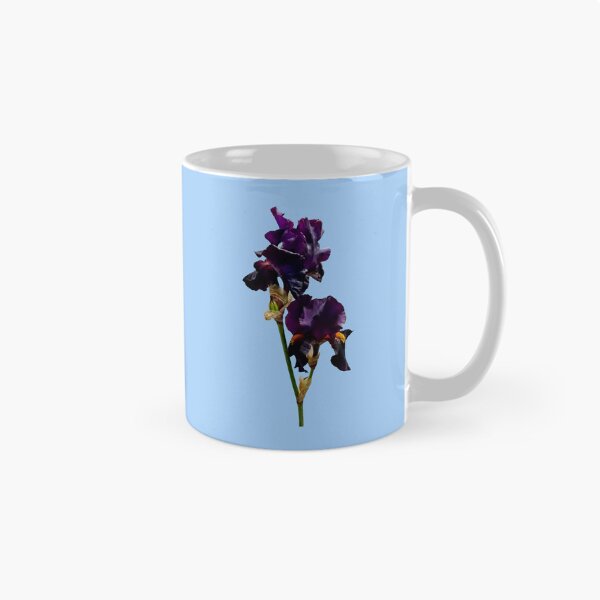 Aperçu de l'œuvre Deux iris violet foncé créée et vendue par Susan Savad.
