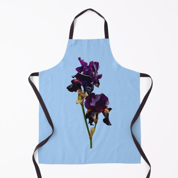 Item preview, Two Dark Purple Irises designed and sold by Susan Savad.