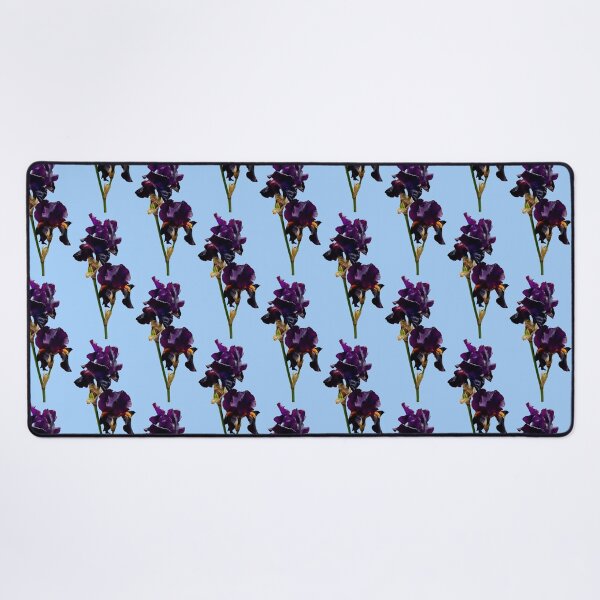 Item preview, Two Dark Purple Irises designed and sold by Susan Savad.