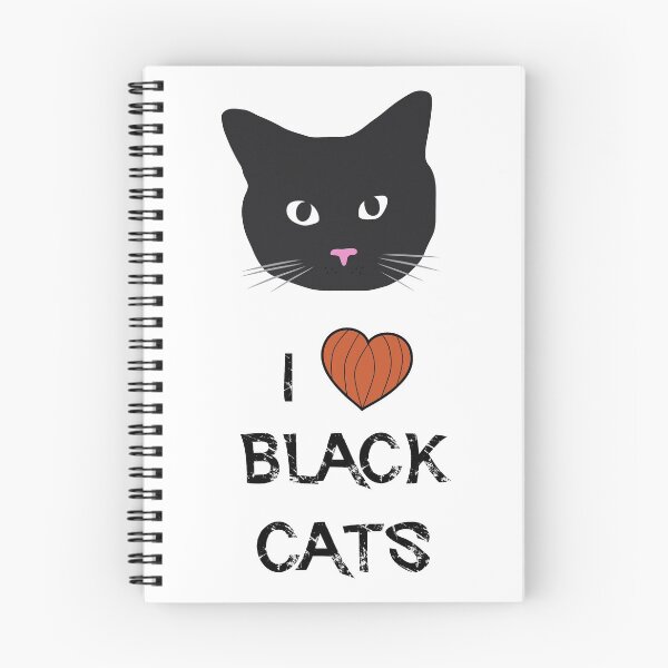Item preview, I love black cats designed and sold by MeowMusic.
