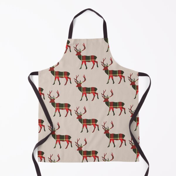 Item preview, Red Plaid Deer Christmas designed and sold by Cute & Sassy Custom Gifting Boutiques.