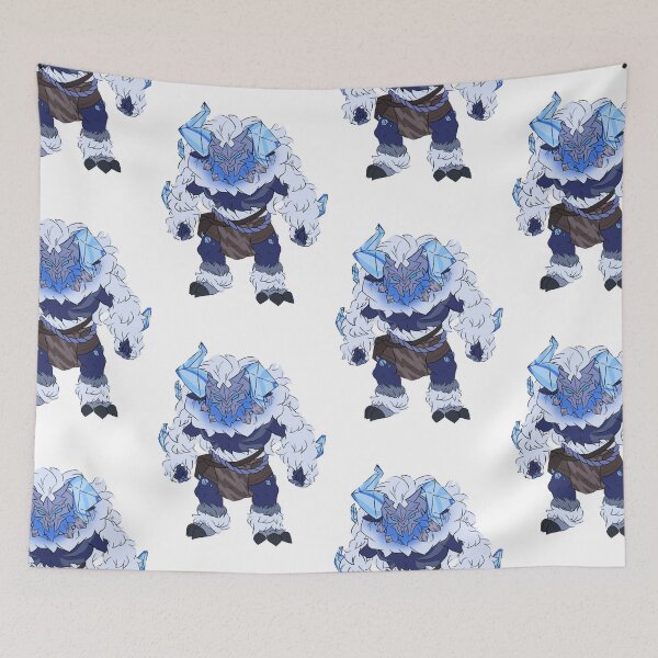 Item preview, Hilichurl and Hydro Slime Genshin Impact Thoma Hilichurl designed and sold by ABZDesigner.