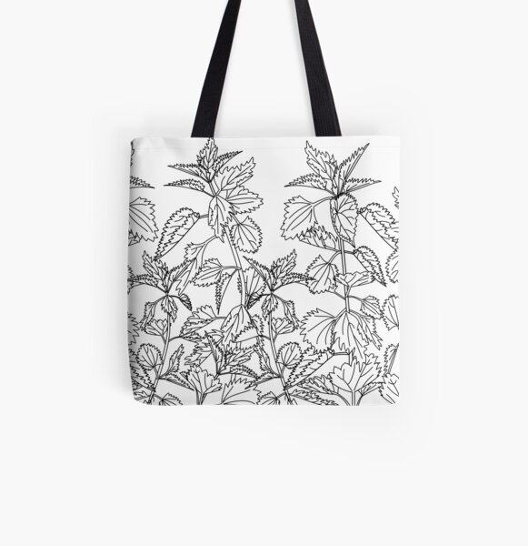 Nettle All Over Print Tote Bag
