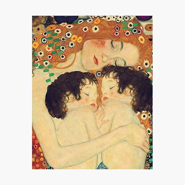 Item preview, Mère avec des jumeaux, le baiser, klimt designed and sold by Noe91.