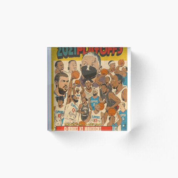 Aperçu de l'œuvre LA Clippers Parodie Bande Dessinée Vintage créée et vendue par Nache Ramos.