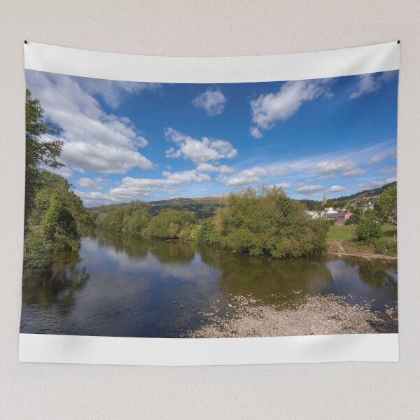 Item preview, The River Usk as it passes through Crickhowell designed and sold by VnGphoto.