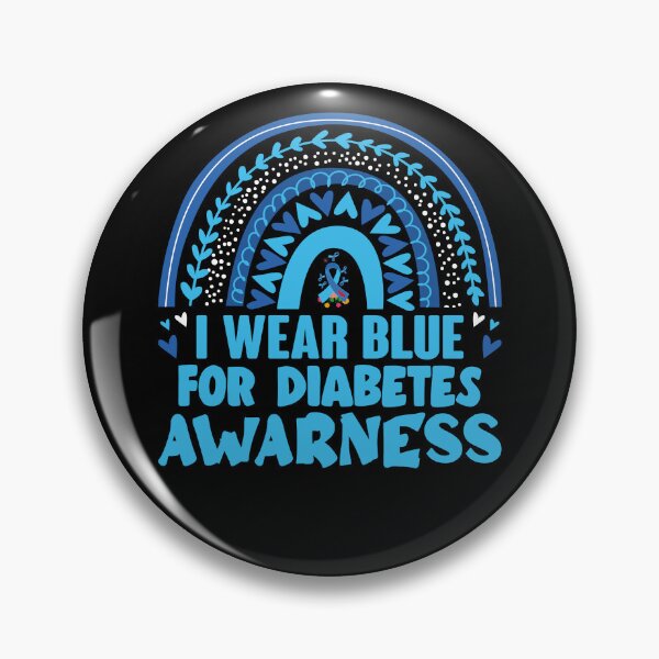 Item preview, I Wear Blue For Diabetes Awareness designed and sold by Tatus Brinal.