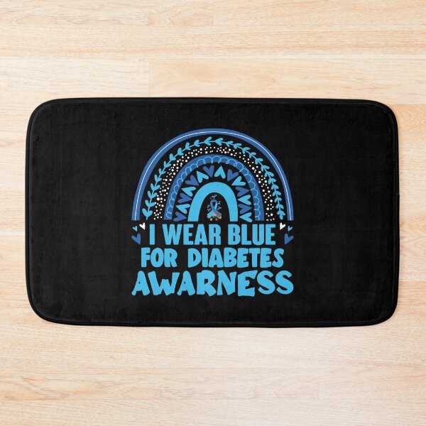 Item preview, I Wear Blue For Diabetes Awareness designed and sold by Tatus Brinal.