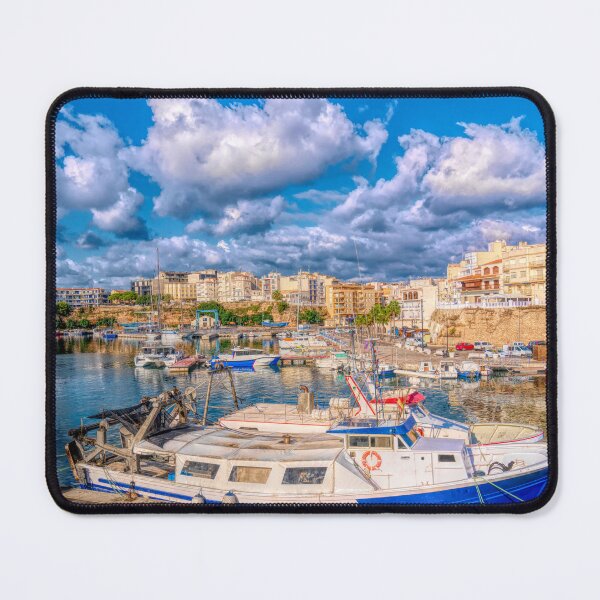 Item preview, L'Ametlla de Mar Spain Harbour and Boats in Port Catalonia  designed and sold by acceleratorhams.