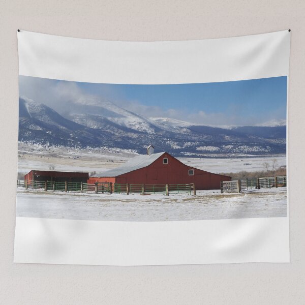 Item preview, Westcliffe Landmark - The Red Barn designed and sold by Gary Benson.