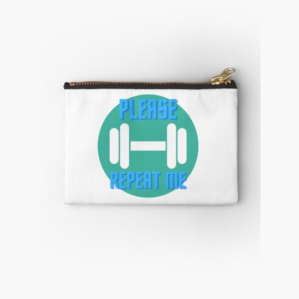 Item preview, Please repeat me. Workout and Gym designed and sold by GrafDot.
