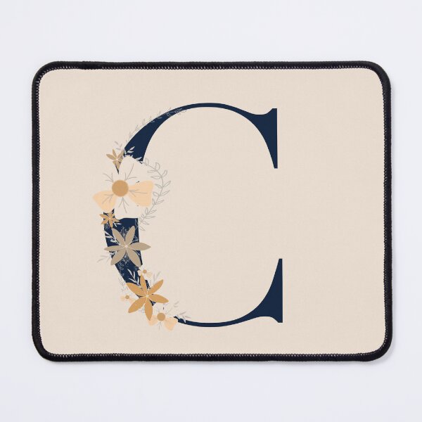 Item preview, Letter C monogram dark blue designed and sold by Bon-mots-jkd.