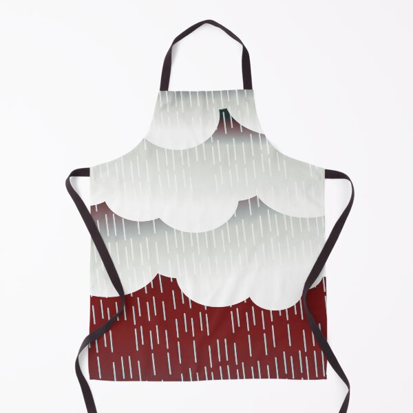 Item preview, Contempory digital image of rain and clouds. designed and sold by janesg.