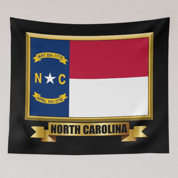Item preview, NORTH CAROLINA Flag Gifts, Masks, Stickers & Products (N) designed and sold by mpodger.
