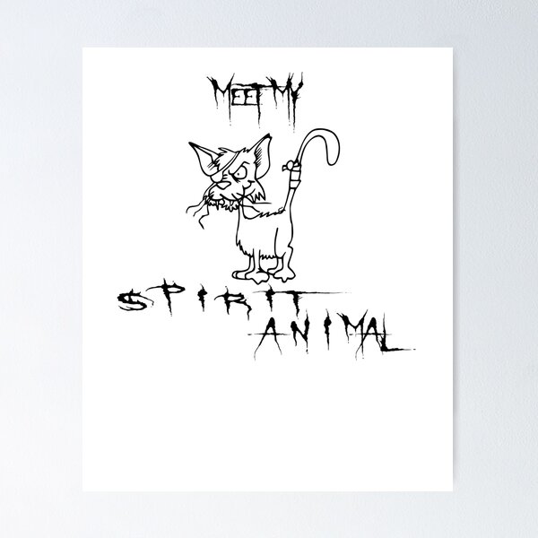 Item preview, Meet My Espíritu Animal - Cat designed and sold by LuciaS.