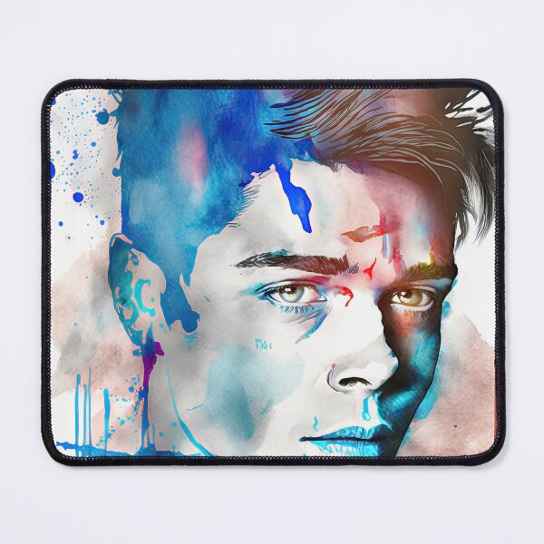 Item preview, Very beautiful and sexy handscome man portrait in watercolor designed and sold by mrlongfield.