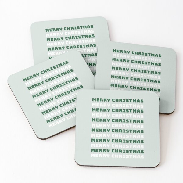 Item preview, Merry Christmas, Green Christmas Art, Holiday Season Decor designed and sold by Magic Love Art Print.