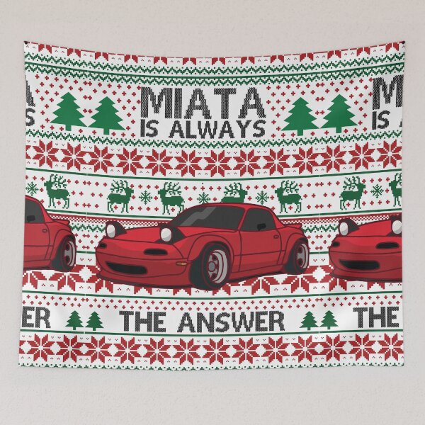 Item preview, Miata Is Always The Answer designed and sold by Fam19.