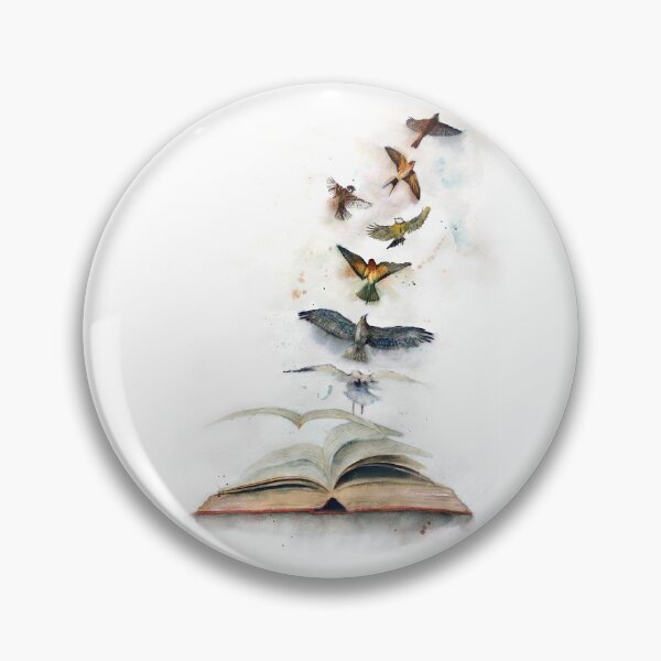 Item preview, Bird flight coming out of a book designed and sold by thislia.