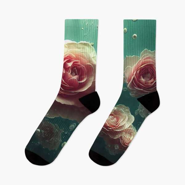 Item preview, Pink Roses under water with air bubbles designed and sold by justinasv775.
