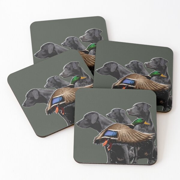 Item preview, Black Labrador Retrievers and Duck Hunting designed and sold by LifeCrush.