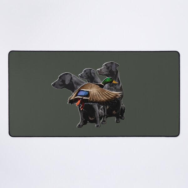 Item preview, Black Labrador Retrievers and Duck Hunting designed and sold by LifeCrush.