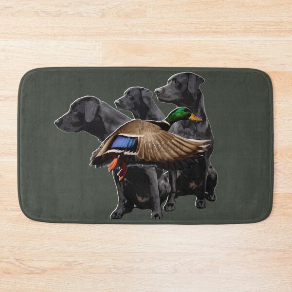 Item preview, Black Labrador Retrievers and Duck Hunting designed and sold by LifeCrush.