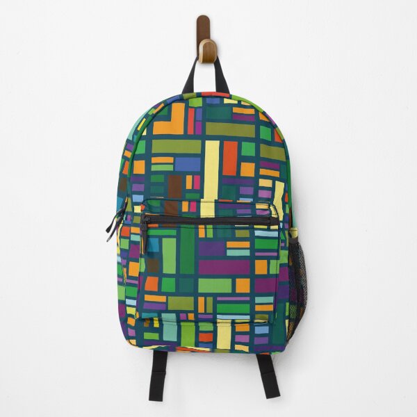 Item preview, Modern Colorful Blocks Pattern designed and sold by MakeitMelo.