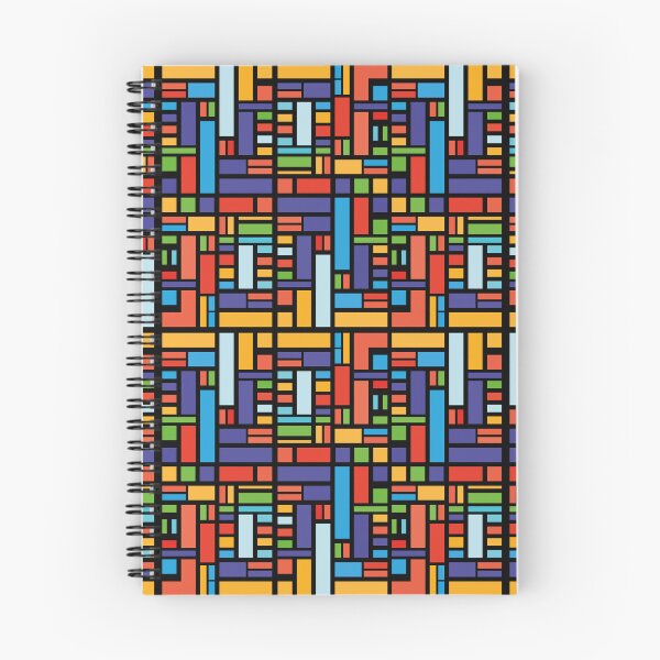 Item preview, Modern Colorful Blocks Pattern designed and sold by MakeitMelo.