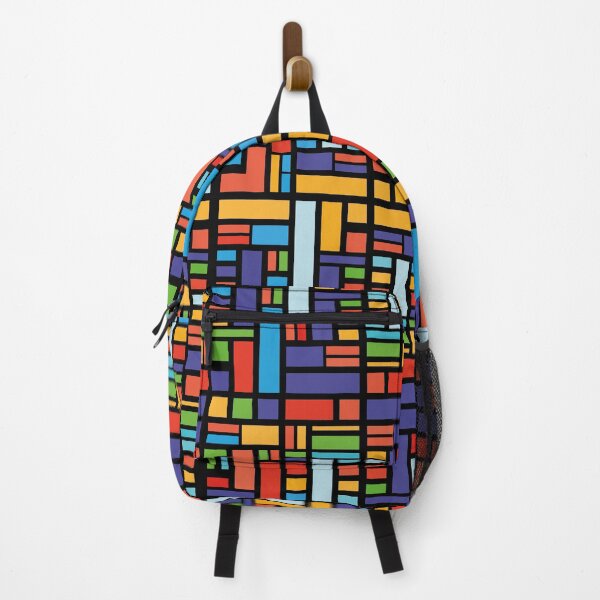 Item preview, Modern Colorful Blocks Pattern designed and sold by MakeitMelo.